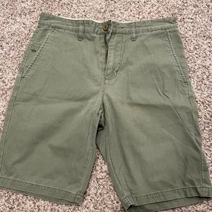 RVCA green shorts